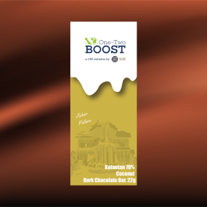 Kelantan Coconut with 70% Origin Dark Chocolate