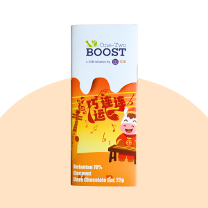 Kelantan Coconut with 70% Origin Dark Chocolate